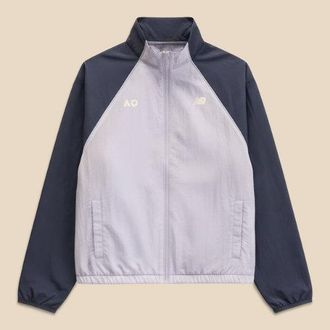 New Balance Donna Australian Open Sport Legacy Woven Jacket in Blu, Nylon Intrecciato, Taglia L