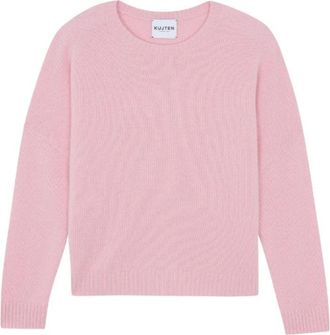 Kujten Roze Truien voor Vrouwen - Dames - Cashmere truien - Roze - S - Truien & Vesten