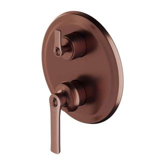 Omnires Omnires Armance - Grifo Empotrado, Para 3 Dispositivos, Con Cuerpo De Montaje, Cobre Cepillado Am5237orb