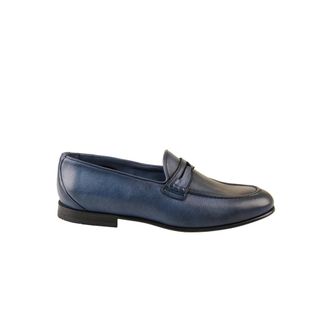 Rolando Sturlini Loafers, male, Blue, Size: 8 1/2 US Loafer