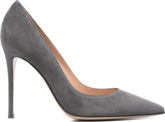 Gianvito Rossi Suède pumps - Grijs