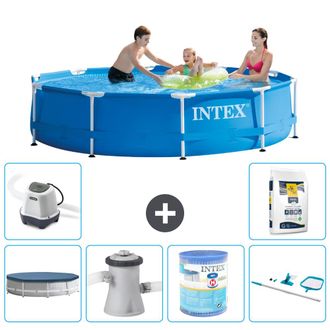 Intex Piscina Con Estructura Redonda - 305x76 Cm - 7-piezas S31496