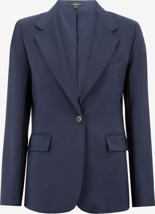 Max Mara Blazer aus Schurwolle Lamine