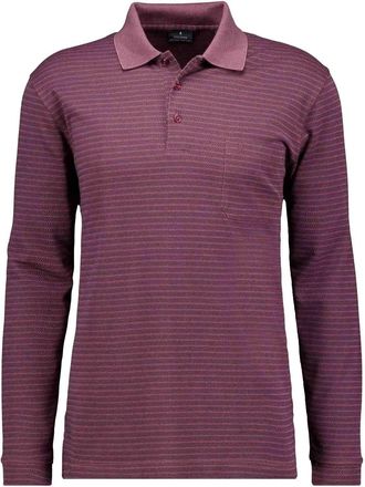 Ragman Poloshirt RAGMAN, Herren, Gr. XXL, bordeauxrot, Baumwollmischung, regular fit, ohne Ausschnitt, Shirts Poloshirt