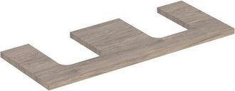 Keramag Keramag - Geberit One Placa De Lavabo, Doble Recorte, Para Lavabo De