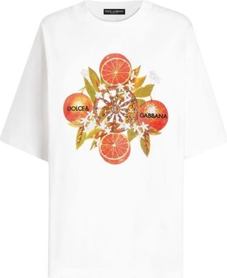 Dolce & Gabbana T-shirt - Dames - T-shirts - Wit - XS - Tops