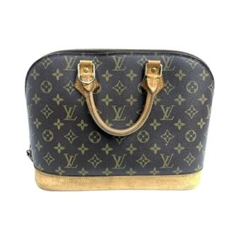 Louis Vuitton Borsa Vintage Pre-owned in Tela - - Pre-owned - Donna - Marrone - ONE SIZE