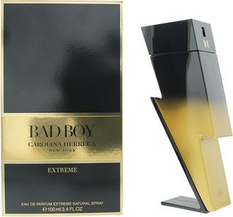 Carolina Herrera Mens Bad Boy Extreme Eau de Parfum 100ml Spray For Him - One Size