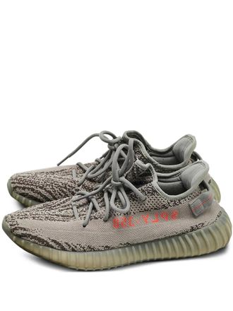 Yeezy by Kanye West Boost 350 V2 sneakers - men - Fabric/Fabric/Rubber - 44.5 - Grey