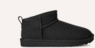 UGG Womens Classic Micro Boot In Black