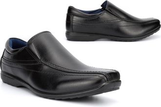 Generic Mens Comfort Shoes Size 9 Mens Comfort Shoe Size 12 Slip On Shoes Slip On Shoe Sizes 7-12 Black 9 UK