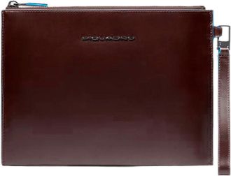 Piquadro Clutch voor i Padmini - Heren - Tassen - Bruin - ONE Size - Leer - Tassen