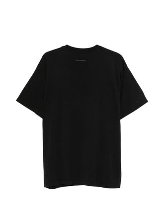 Maison Margiela Logo-Print T-shirt - Black