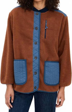 The Great Outdoors Plush Tundra Jacket In Chocolate