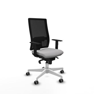 Piqueras y Crespo Piqueras Y Crespo Silla De Oficina Gris Claro Ajustable