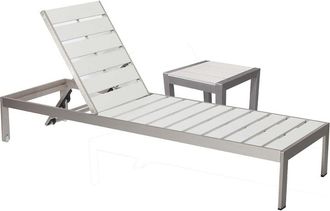 Pangea Home Indoor/Outdoor Joseph Lounger & Side Tables