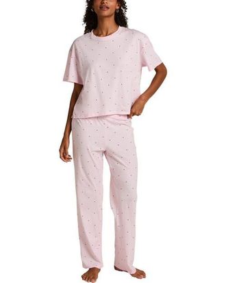 Hunkem&ouml;ller Pyjama Set Cotton Print in Tender Touch at Nordstrom, Size X-Large