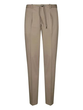 Circolo 1901 pressed-crease trousers - Neutrals