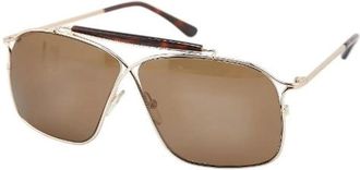 Tom Ford Pre-owned Accessories, female, Brown, Size: ONE SIZE Pre-owned Plastic sunglasses
