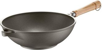 Berndes Veggy Wok 28cm, Alluminio Pressofuso, Nero, 28 cm, Induction - Berndes