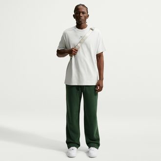 Nike Mens Nike Sportswear Club Fleece Bungee Pants in Green | IF0488-323