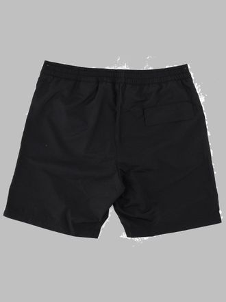 Palm Angels Logo-Print Swim Shorts - Black