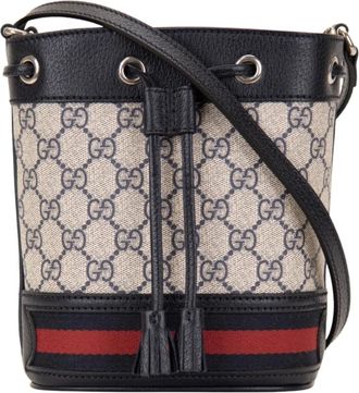Gucci Tassen, Dames, Veelkleurig, ONE Size, Leer, Schoudertas
