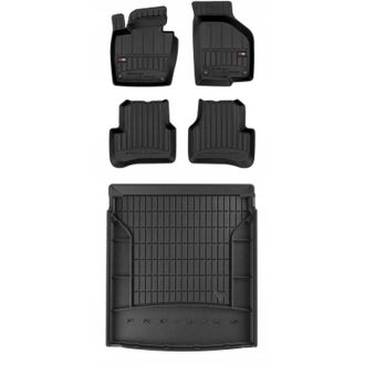 OEM Set Alfombrillas De Goma 3d Vw Passat Cc Fb 2007-2011