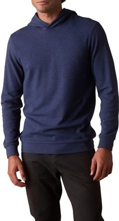 The Normal Brand Puremeso Essential Hoodie in Indigo Blue at Nordstrom, Size Small