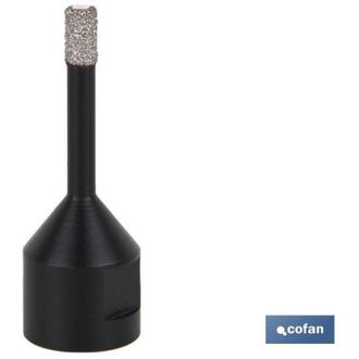 cofan Corona Diamante Para Uso Con Radial 27 Mm, Corona De Diamante Para Uso Con Radial. Coronas Para Granito, Porcel&aacute;nicas Muy Duros Y Suelos T&eacute;cnicos Con 