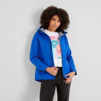 TOG24 Glyder Womens Waterproof Jacket - Ultra-Marine Blue - Size 18 UK