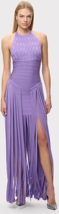 H&eacute;rve L&eacute;ger The Spencer Gown in Daphne at Nordstrom, Size Xx-Small