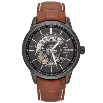 Heritor Davies Black Dial Mens Watch HERHS2506