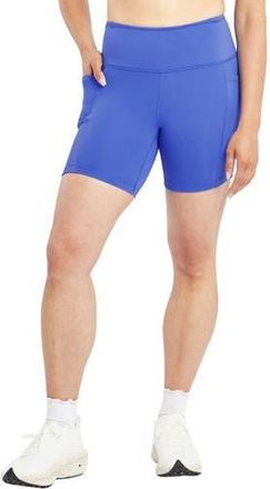 Oiselle Pockito 6In Short - Womens in Blue Rapids at Nordstrom, Size 14