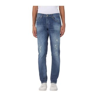 Dondup Slim Fit Jeans, male, Blue, W30, George Slim-fit Jeans