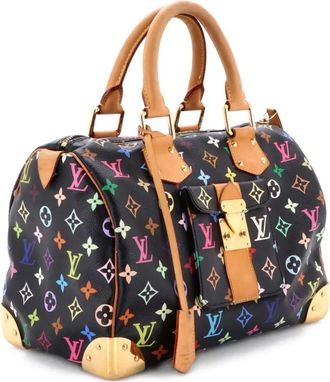 Louis Vuitton Speedy Handbag Monogram Multicolor 30 satchel - Zwart
