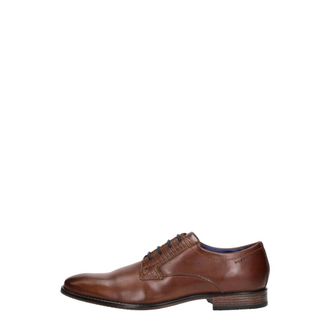 Bugatti Geklede Lage Schoen - Heren - Nette schoenen - Bruin - 41 EU - Leer - Schoenen