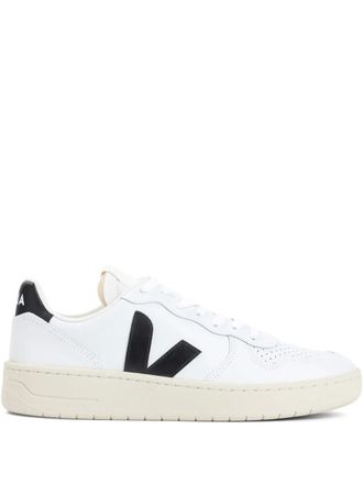 Veja V-10 sneakers - unisex - Rubber/Fabric/Leather - 44.5 - White