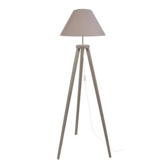 Tosel L&aacute;mpara de pie 40cm taupe imperio