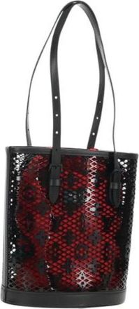 Louis Vuitton Bolso Bucket de Lona Pre-owned - Pre-owned - Mujer - Negro - ONE SIZE