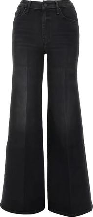 Mother flared jeans - women - Cotton/Modal/Polyester/Spandex/Elastane - 26 - Black