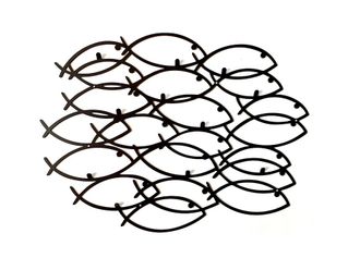 OEM Decorizzly At&uacute;n/perchero De Pared Para Pescado