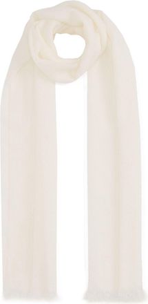 Fabiana Filippi Sciarpa in cashmere - Bianco