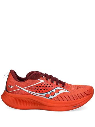 Saucony Saucony ride 17 trainers - men - Recycled Fabric/Fabric/Rubber - 40.5 - Orange
