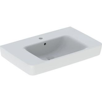 Keramag Keramag - Geberit Renova Plan, Lavabo Con Repisa, 75x48 Cm, 1 Agujero Para