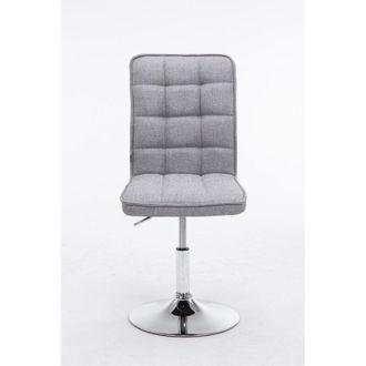 Clp Silla De Comedor Peking V2 Tela Gris Claro