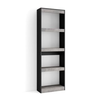 Skraut Home Librer&iacute;a efecto madera cemento 60x186x25cm