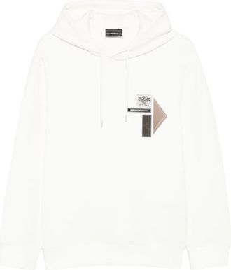 Emporio Armani Maglione con applicazione - Bianco