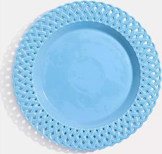 Lilly Pulitzer Lattice Ceramic Plate Set
