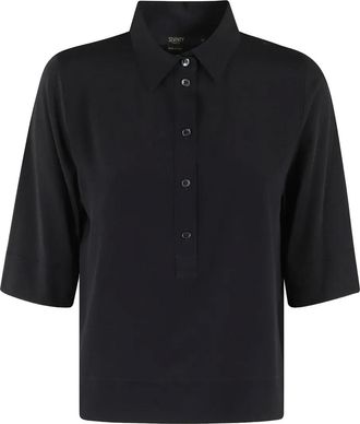 Seventy Katoenen polotop - Zwart